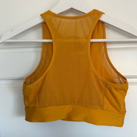 Knix Mustard Yellow Sports Bra - Picture 2 of 3
